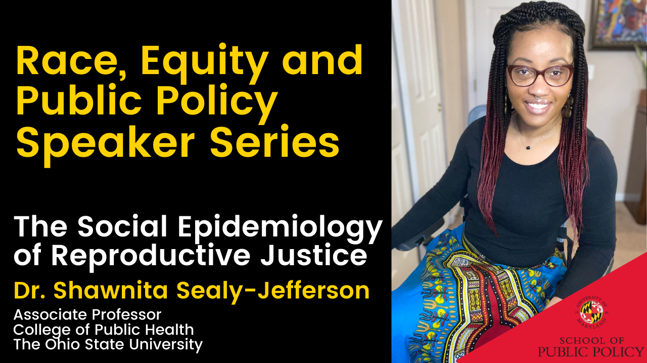 Dr. Shawnita Sealy-Jefferson to speak on the epidemiology of reproductive justice