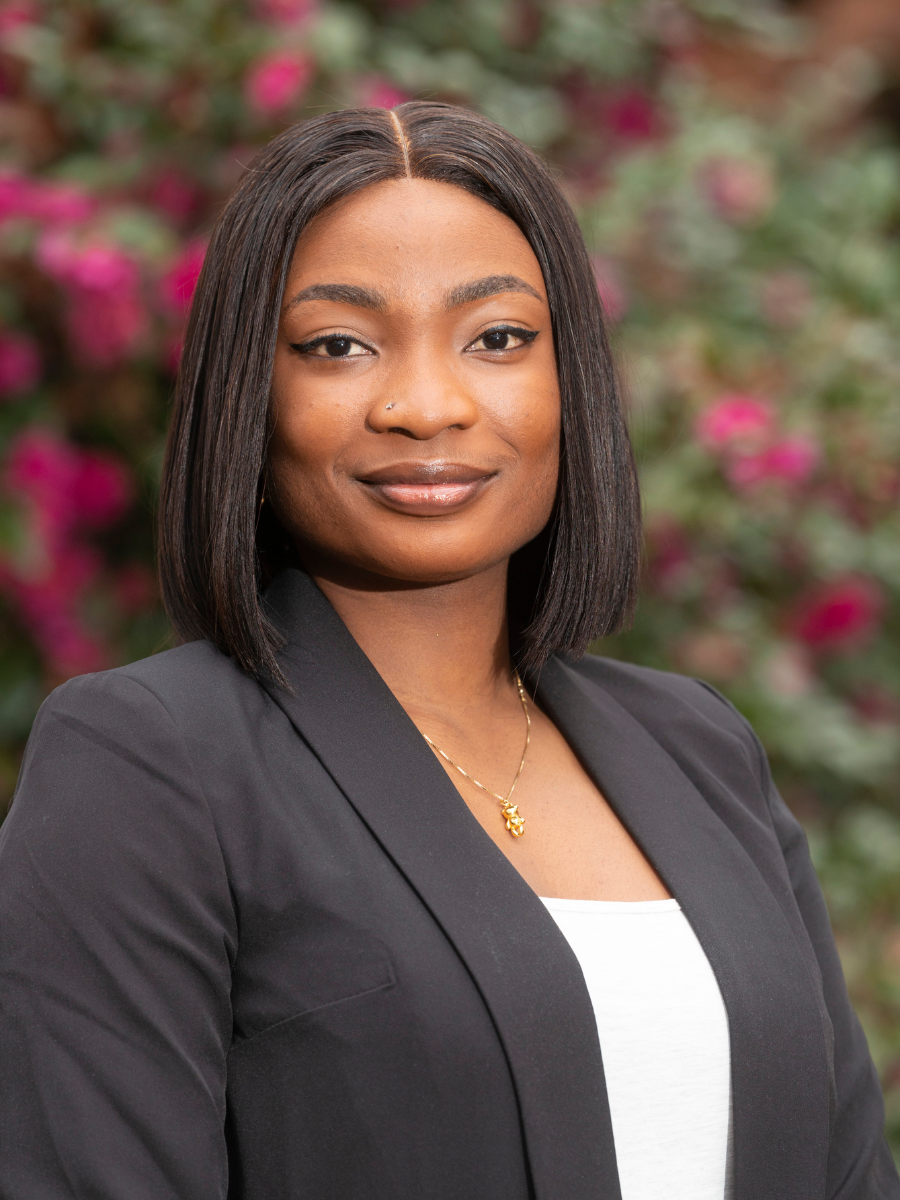 A headshot of Ibiyinka Amokedo.