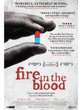 Fire in the Blood documentary poster