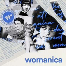 Womanica podcast logo