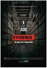 Cover for documentary "I Am Evidence"