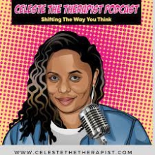 Logo for "Celeste the Therapist" podcast