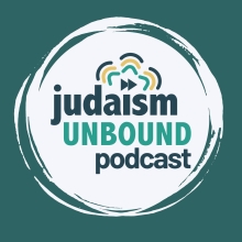 Logo of "Judaism Unbound" podcast