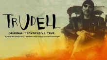 Movie poster from "Trudell" documentary