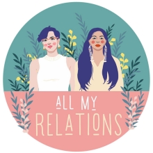 "All My Relations" podcast logo
