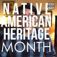Screenshot from Native American Heritage Month YouTube video