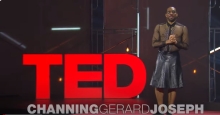 Screenshot of TED talk