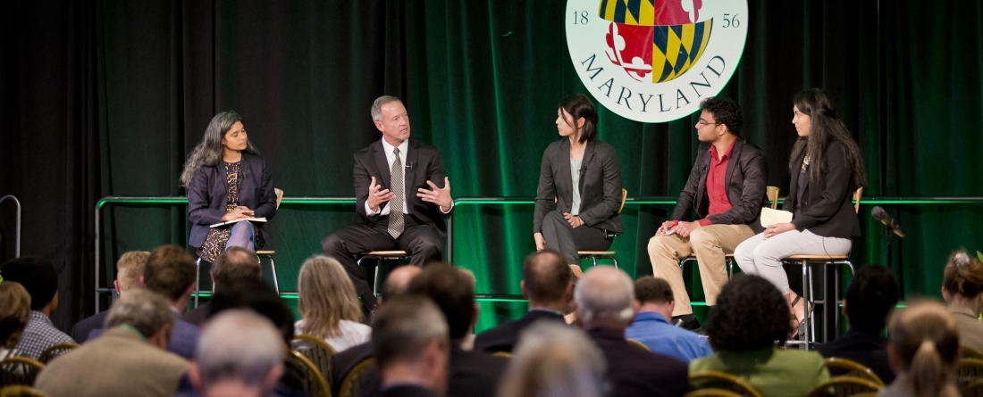 Panel discussion at Climate Action Forum 2016 with Governor O'Malley