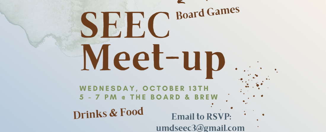 SEEC Meet Up 10/13 