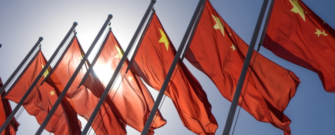 china flags
