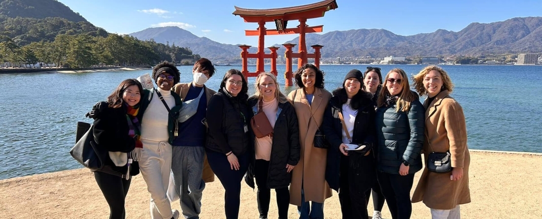 KAKEHASHI Project, students from UMD, Stanford and Georgetown in Japan