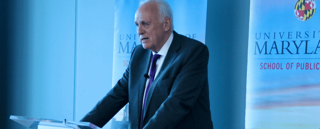 Image of Mark Malloch-Brown speaking at Brody forum