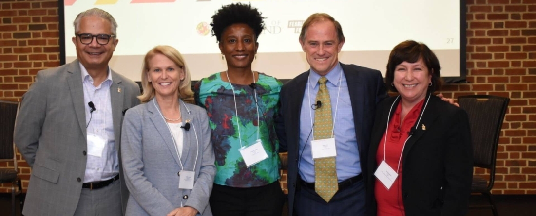 Dean Lorente, Provost Rice, Dean Griffin, Dean Orr and Dean Rivera