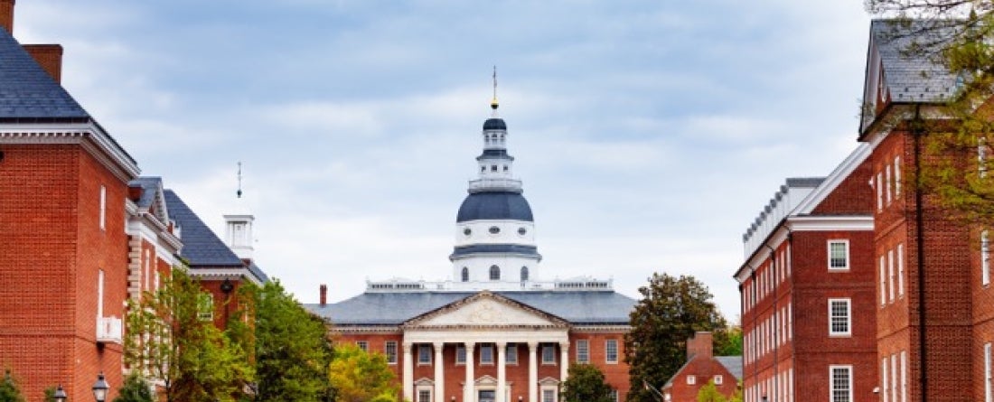 picture of state house in maryland 