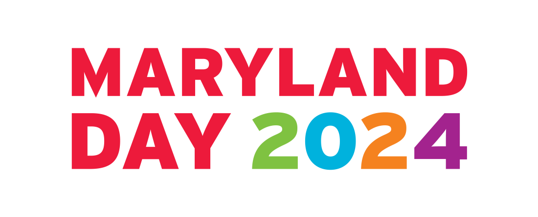 image stating "Maryland day 2024" in red and multicolor text