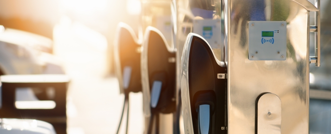 picture of electric vehicle charging station