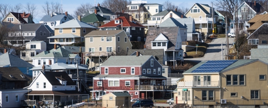 picture of houses in Massachusetts