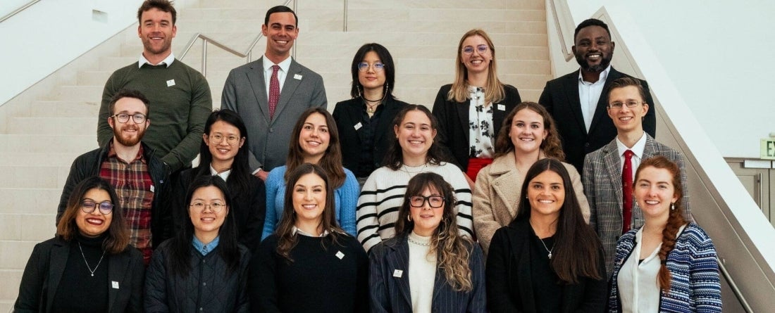 Policy students at US Institute of Peace