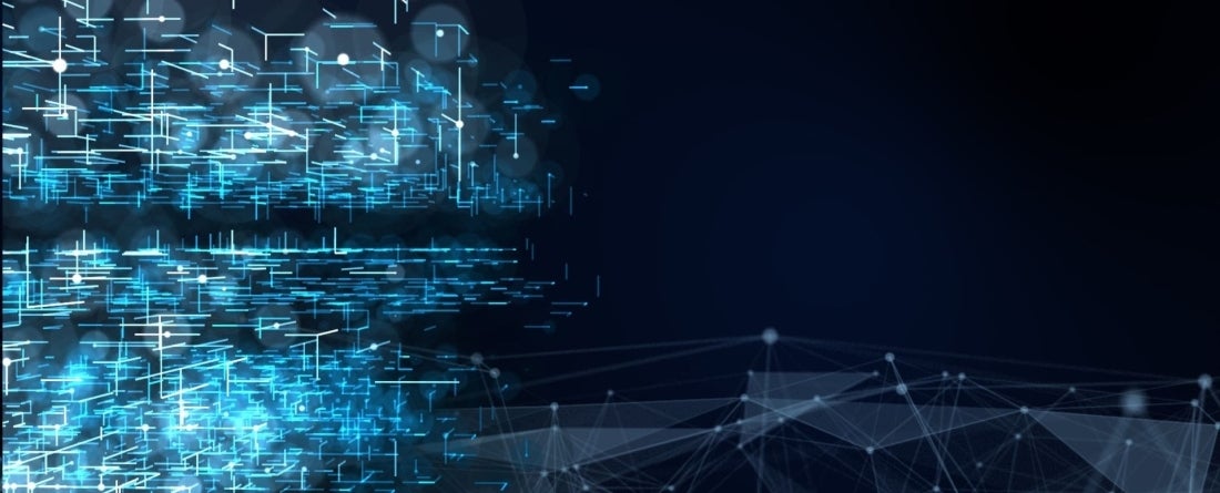 Header image of technological background