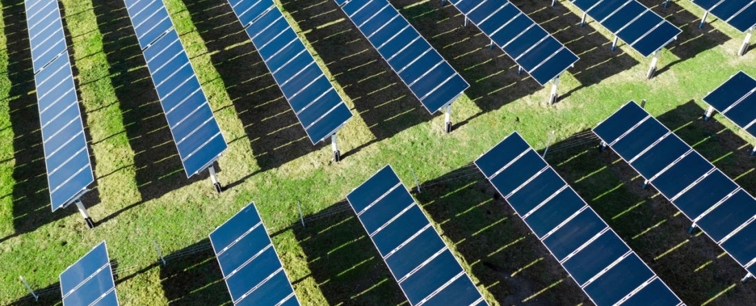 picture of solar panel farm