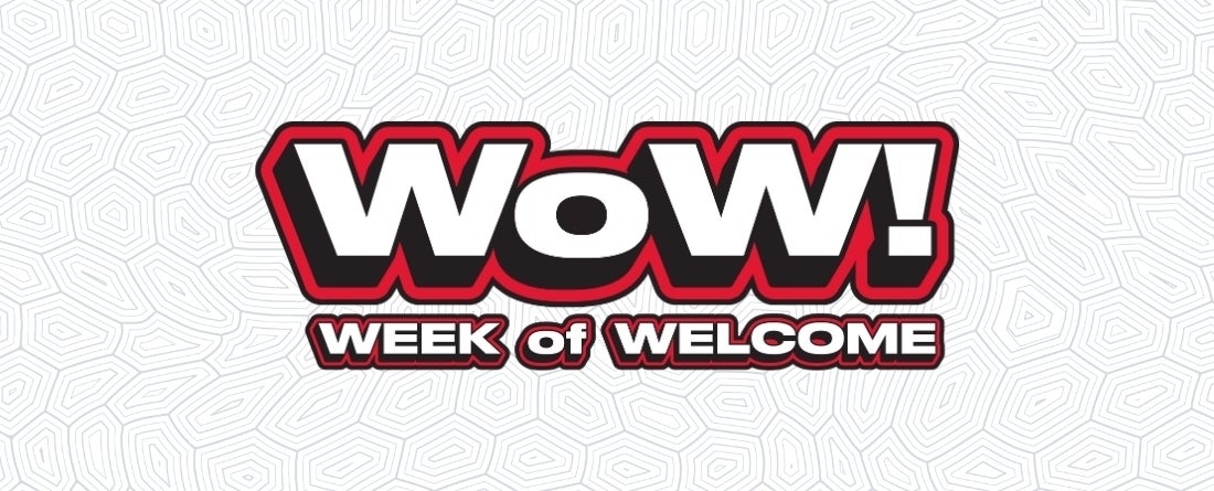 text graphic "week of welcome"