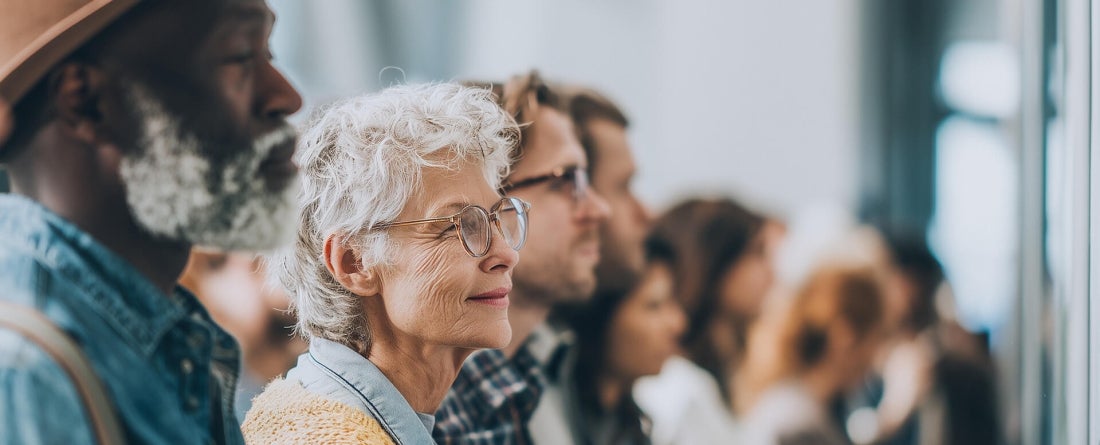 Community members of an older age
